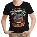 Experimental Hawaiian Coffee Youth Apparel - Adult & Kids T-Shirts, Sweatshirts & Hoodies apparel design preview 1