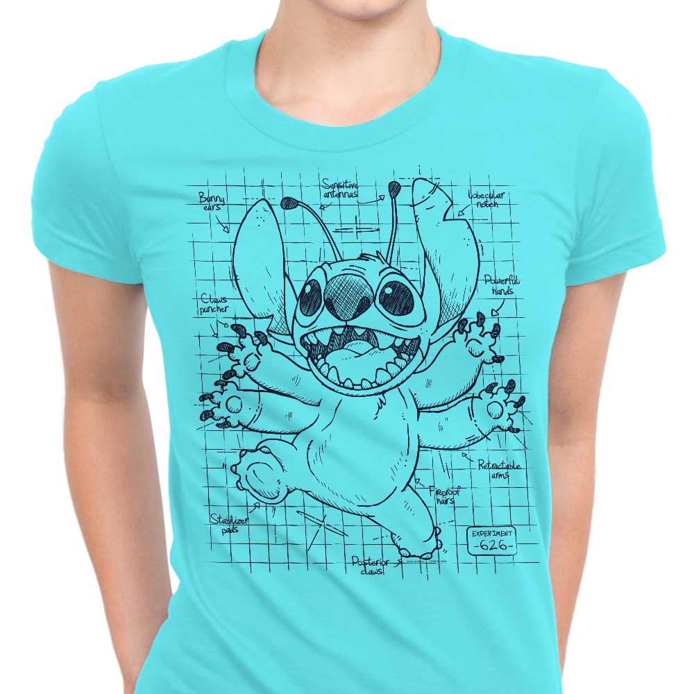 Experimental Plans Women's Apparel - Adult & Kids T-Shirts, Sweatshirts & Hoodies apparel design preview 1