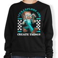 Explore and Create - Adult & Kids T-Shirts, Sweatshirts & Hoodies apparel design preview 1
