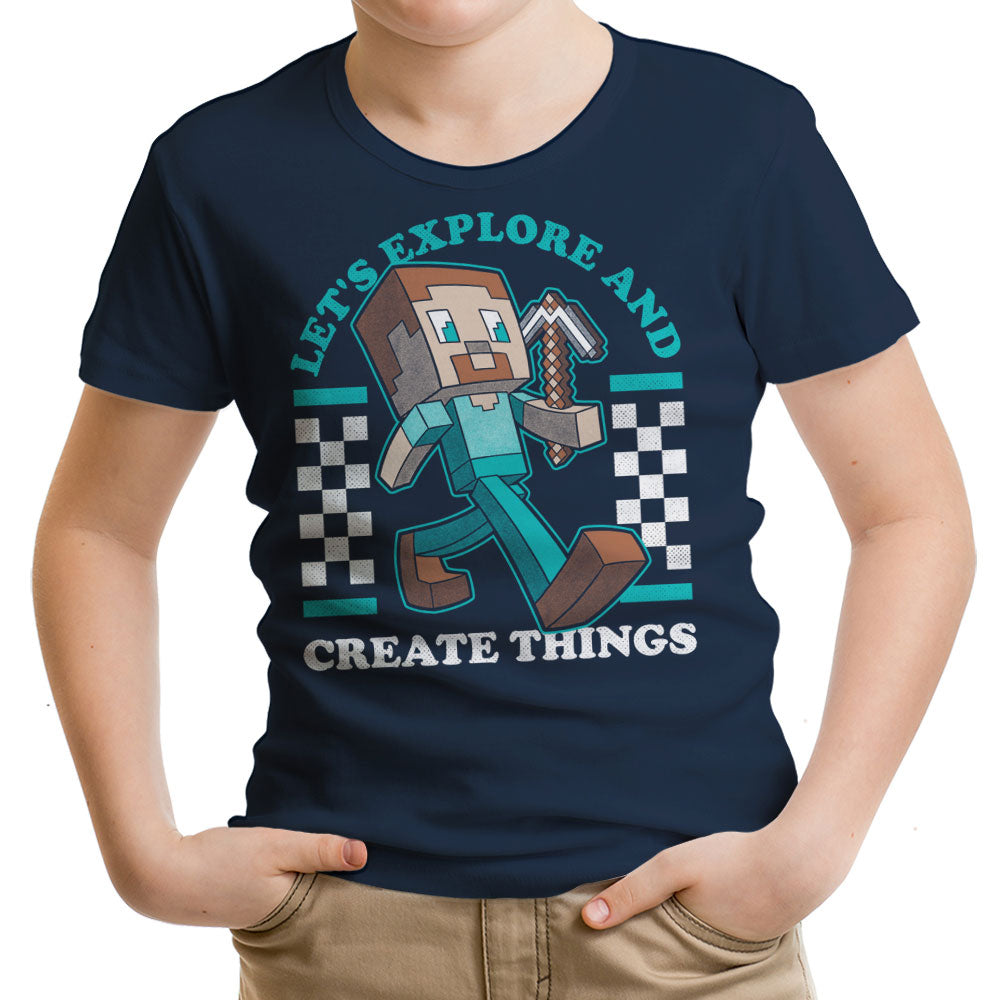 Explore and Create Youth Apparel - Adult & Kids T-Shirts, Sweatshirts & Hoodies apparel design preview 2
