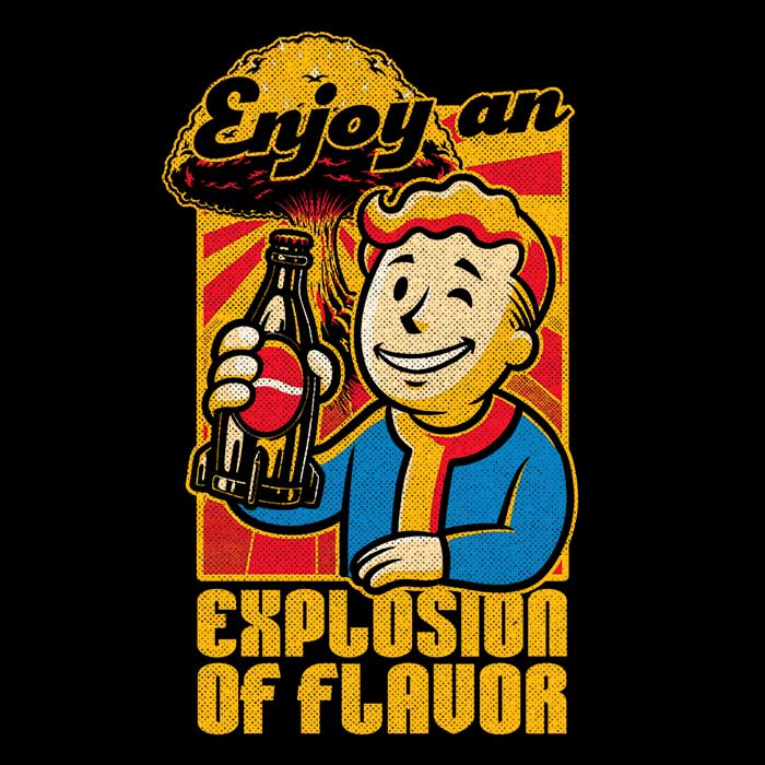 Explosion of Flavor Tank Top - Adult & Kids T-Shirts, Sweatshirts & Hoodies apparel design preview 2