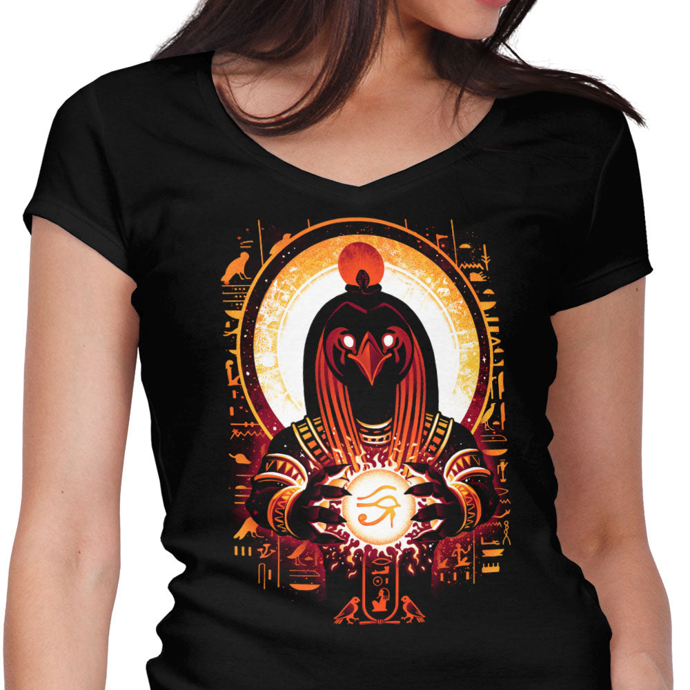 Eye of the Sky Women's V-Neck - Adult & Kids T-Shirts, Sweatshirts & Hoodies apparel design preview 1