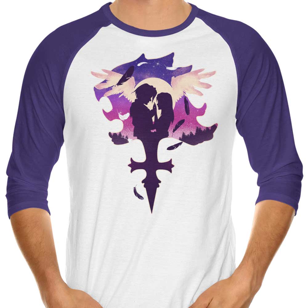 Eyes on Me 3/4 Sleeve Raglan - Adult & Kids T-Shirts, Sweatshirts & Hoodies apparel design preview 1