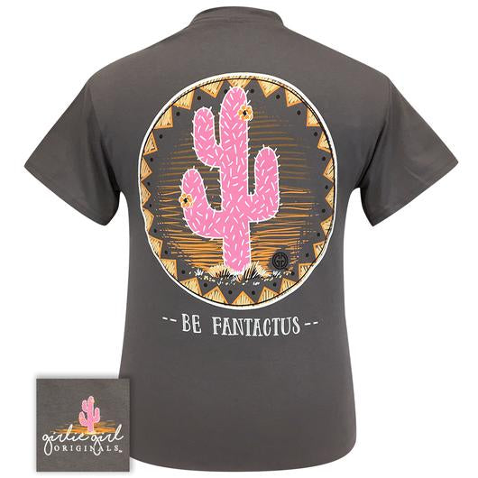 Girlie Girl Originals Preppy Be Fantactus Cactus - Adult & Kids T-Shirts, Sweatshirts & Hoodies apparel design preview 1