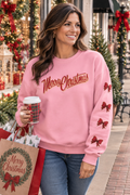 Simply Southern Merry Christmas Embroidered Crew - Adult & Kids T-Shirts, Sweatshirts & Hoodies apparel design preview 1