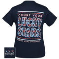 SALE Girlie Girl Originals Preppy Lucky Stars USA - Adult & Kids T-Shirts, Sweatshirts & Hoodies apparel design preview 1
