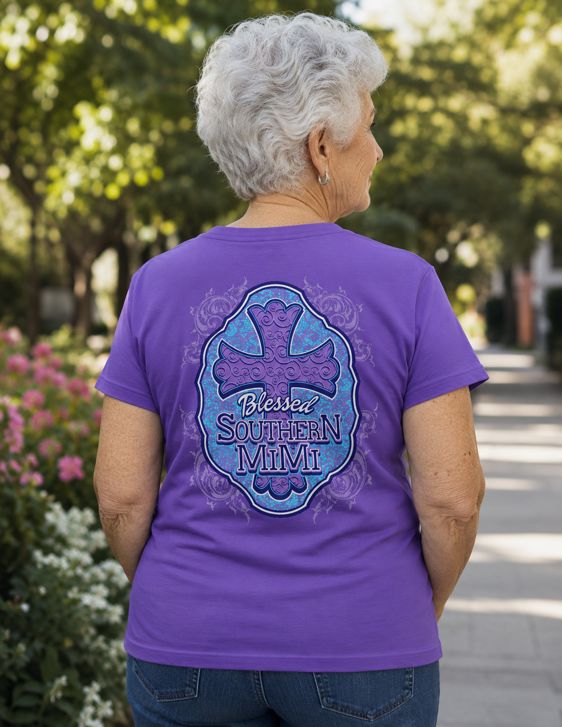 Sale Sassy Frass Blessed Southern Mimi Grandma Granny - Adult & Kids T-Shirts, Sweatshirts & Hoodies apparel design preview 1