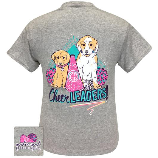 Girlie Girl Originals Preppy Cheerleader Pups - Adult & Kids T-Shirts, Sweatshirts & Hoodies apparel design preview 1