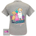 Girlie Girl Originals Preppy Cheerleader Pups - Adult & Kids T-Shirts, Sweatshirts & Hoodies apparel design preview 1