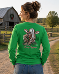 SALE Sassy Frass Mooey Christmas Cow Holiday - Adult & Kids T-Shirts, Sweatshirts & Hoodies apparel design preview 1
