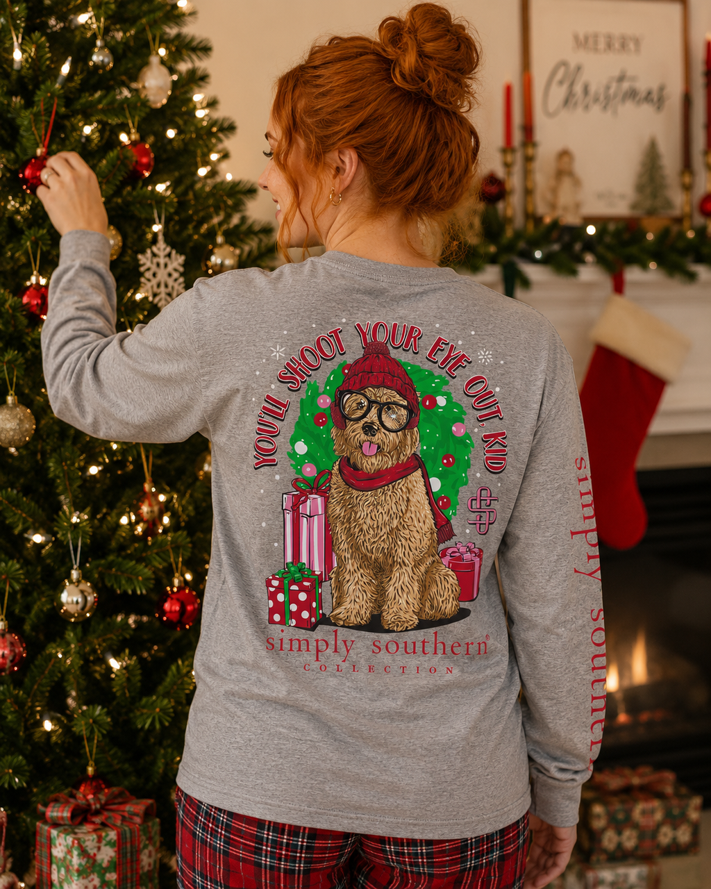 Simply Southern Christmas Kid Holiday - Adult & Kids T-Shirts, Sweatshirts & Hoodies apparel design preview 1