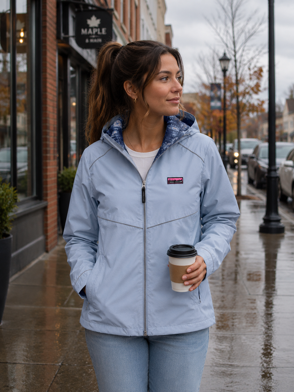 Simply Southern Toltec Premium Rain Jacket - Adult & Kids T-Shirts, Sweatshirts & Hoodies apparel design preview 1