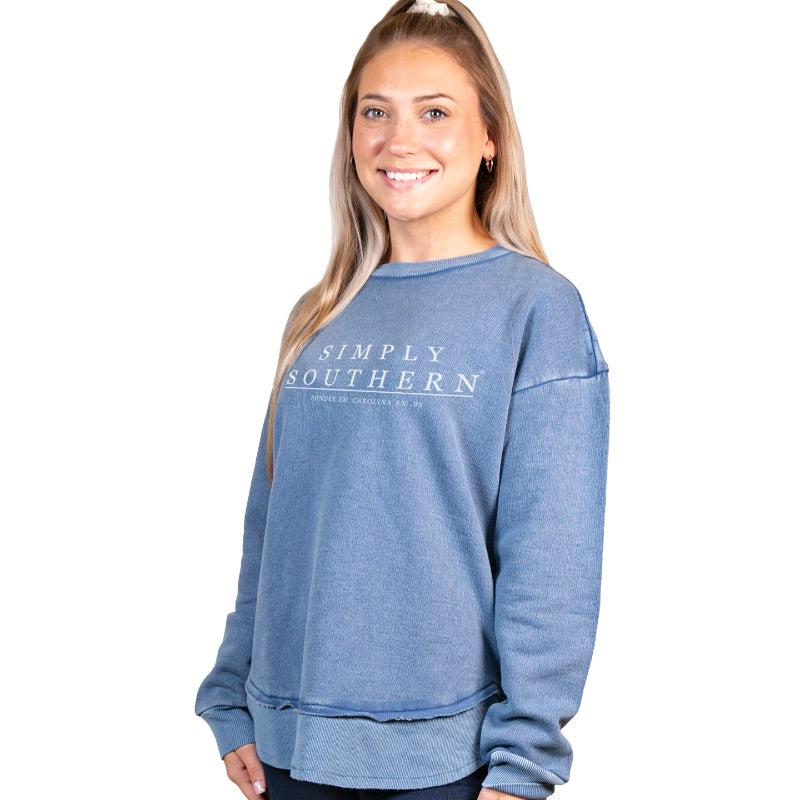 Simply Southern Classic Logo Crew - Adult & Kids T-Shirts, Sweatshirts & Hoodies apparel design preview 1