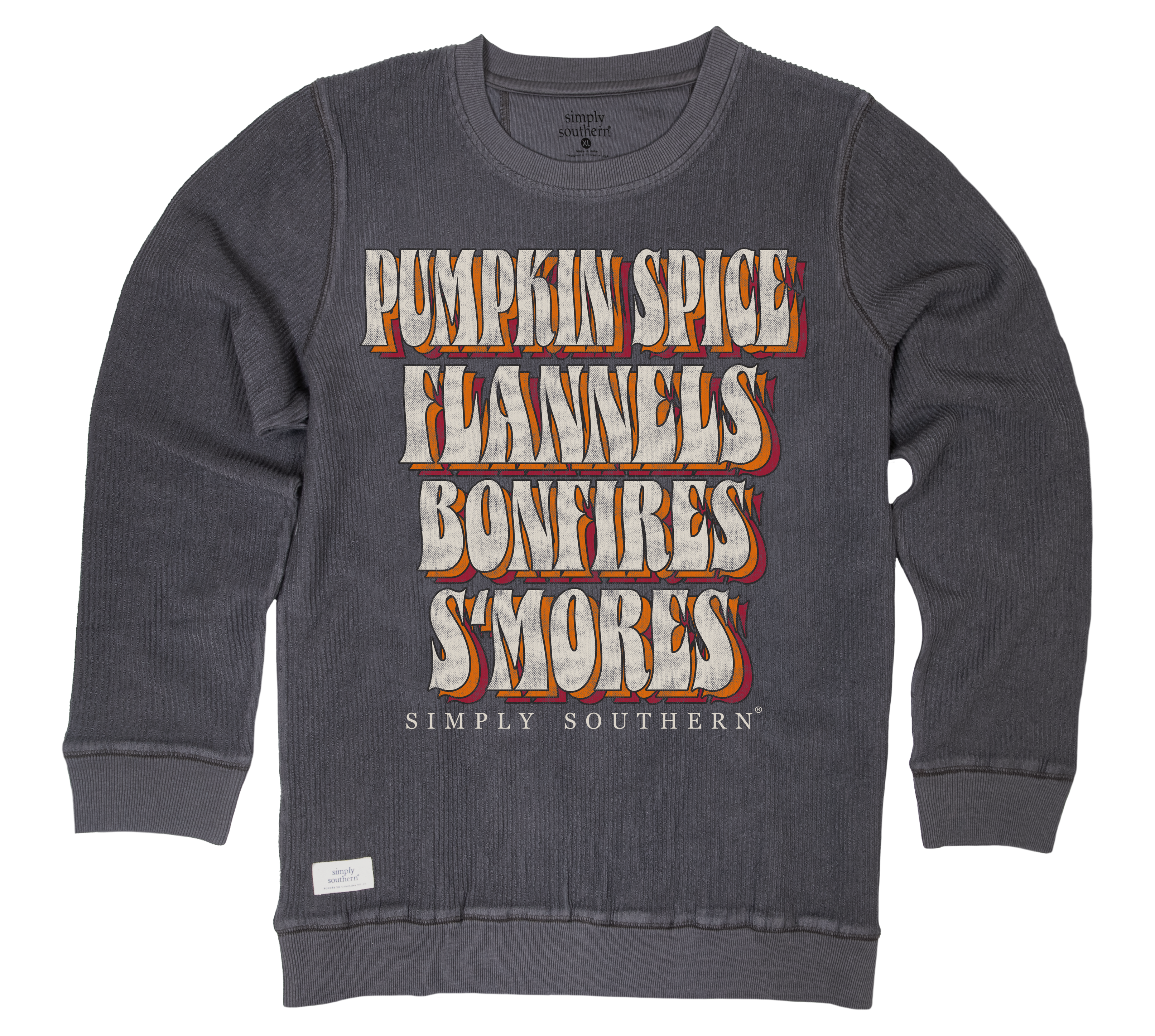 SALE Simply Southern Pumpkin Spice Crew - Adult & Kids T-Shirts, Sweatshirts & Hoodies apparel design preview 2