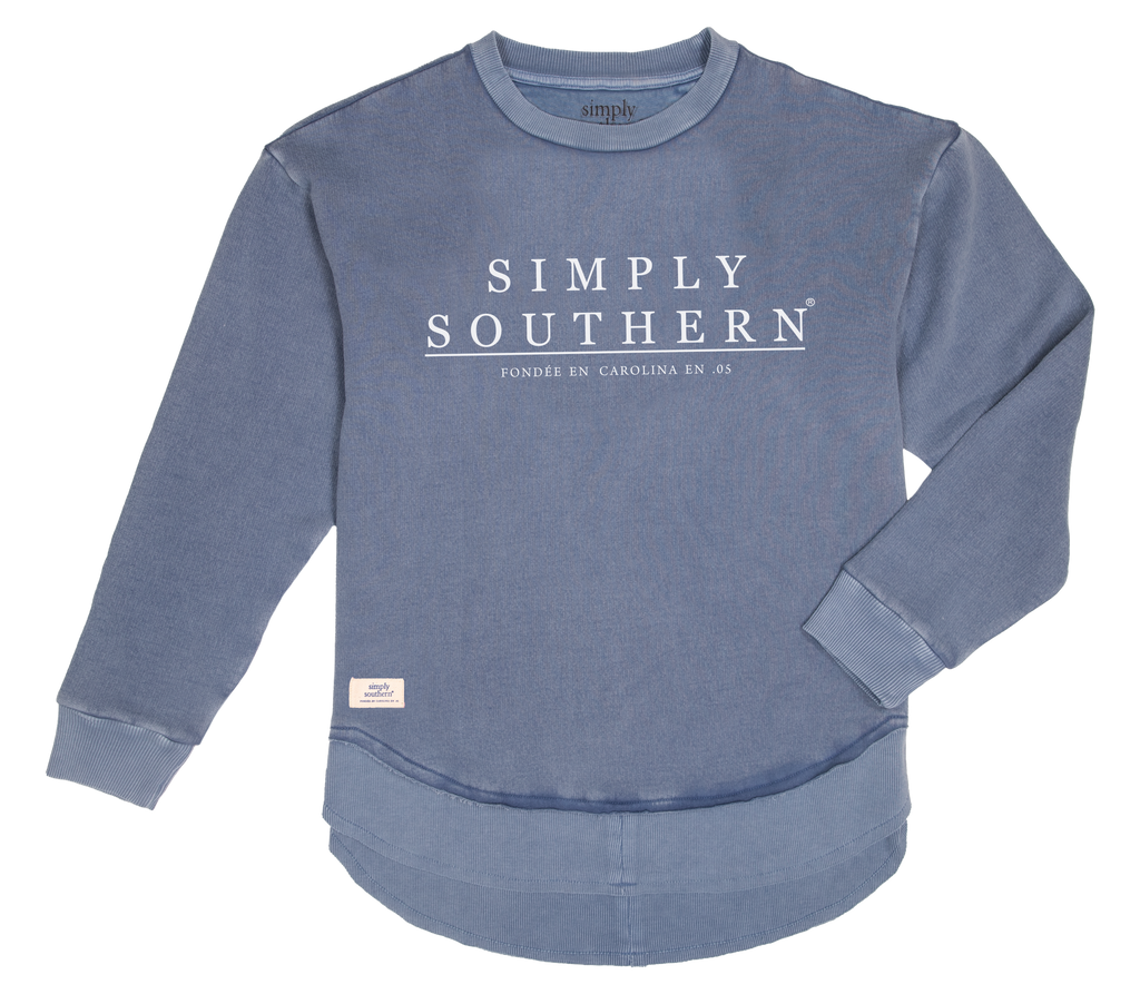 Simply Southern Classic Logo Crew - Adult & Kids T-Shirts, Sweatshirts & Hoodies apparel design preview 2