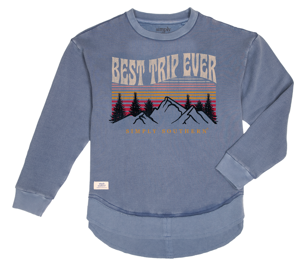 SALE Simply Southern Best Trip Ever Crew - Adult & Kids T-Shirts, Sweatshirts & Hoodies apparel design preview 2