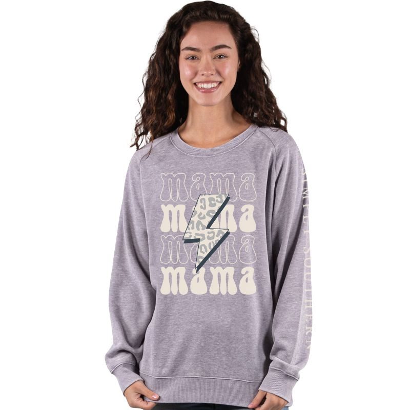 Simply Southern Mama Bolt Crew - Adult & Kids T-Shirts, Sweatshirts & Hoodies apparel design preview 1