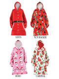 Simply Southern Holiday Ultra Soft Poncho Wearable - Adult & Kids T-Shirts, Sweatshirts & Hoodies apparel design preview 1