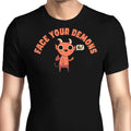 Face Your Demons Men's Apparel - Adult & Kids T-Shirts, Sweatshirts & Hoodies apparel design preview 1