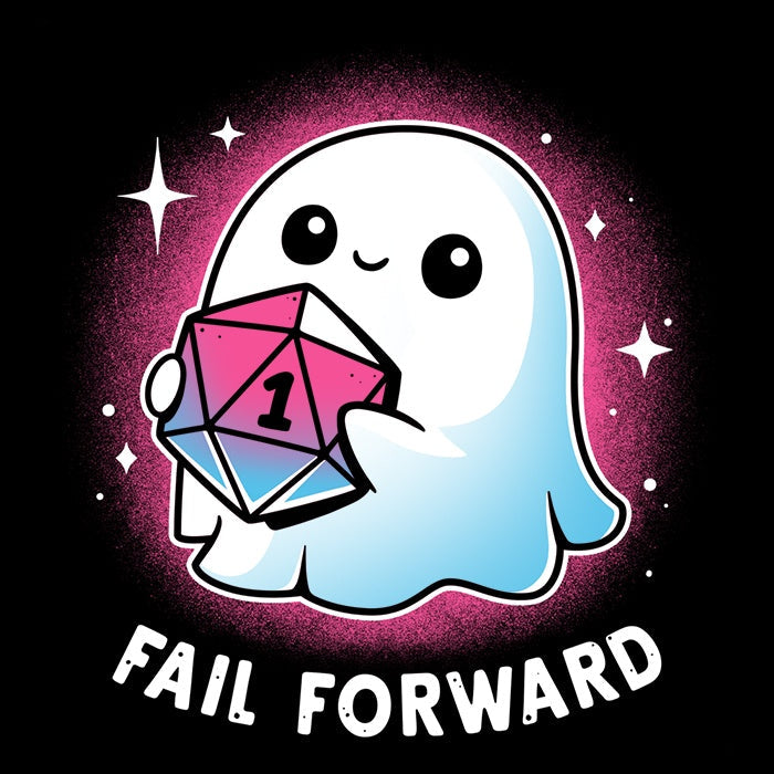 Fail Forward Men's V-Neck - Adult & Kids T-Shirts, Sweatshirts & Hoodies apparel design preview 2