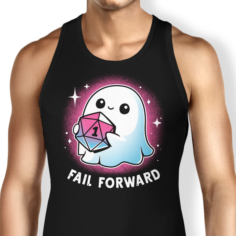 Fail Forward Tank Top - Adult & Kids T-Shirts, Sweatshirts & Hoodies apparel design preview 1