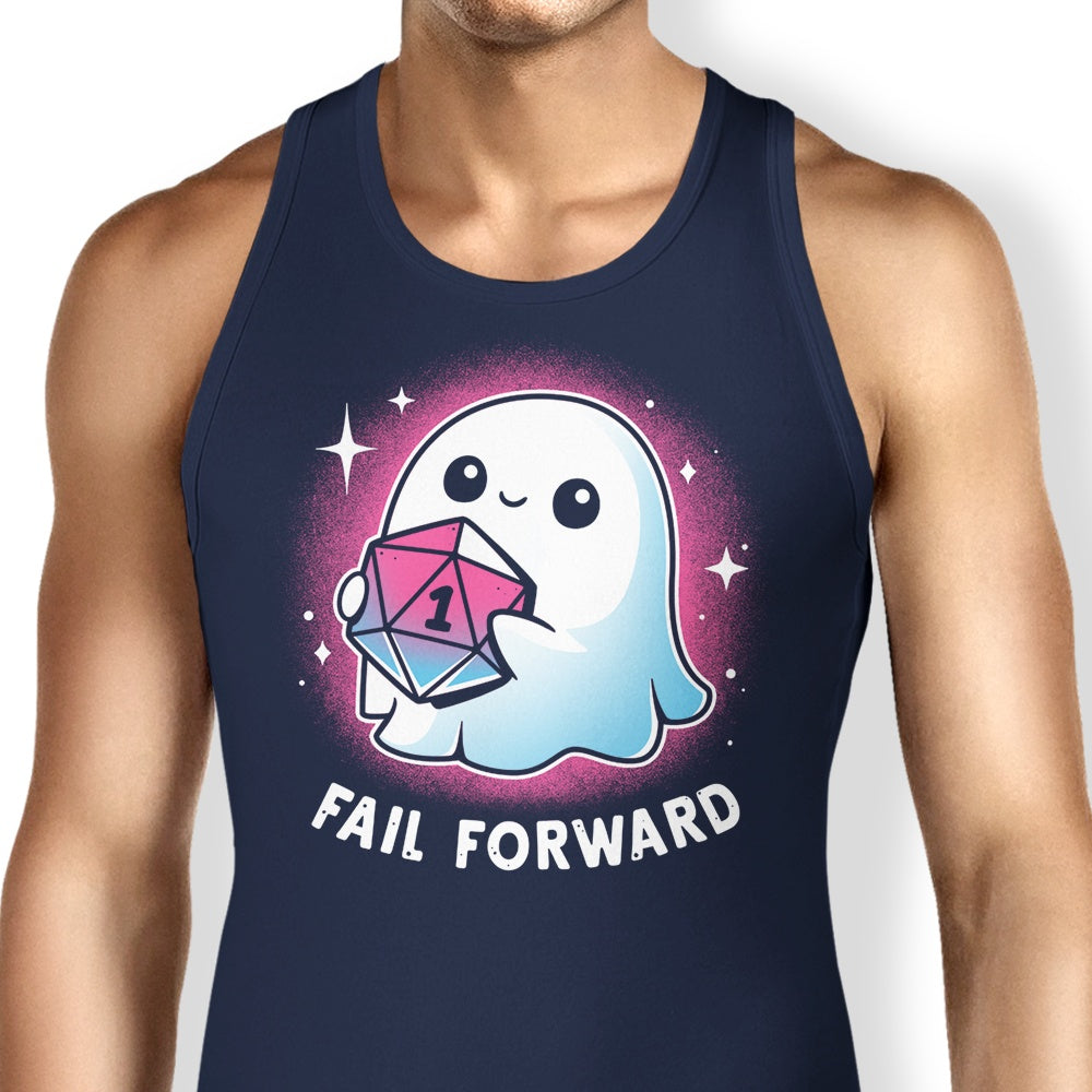 Fail Forward Tank Top - Adult & Kids T-Shirts, Sweatshirts & Hoodies apparel design preview 2