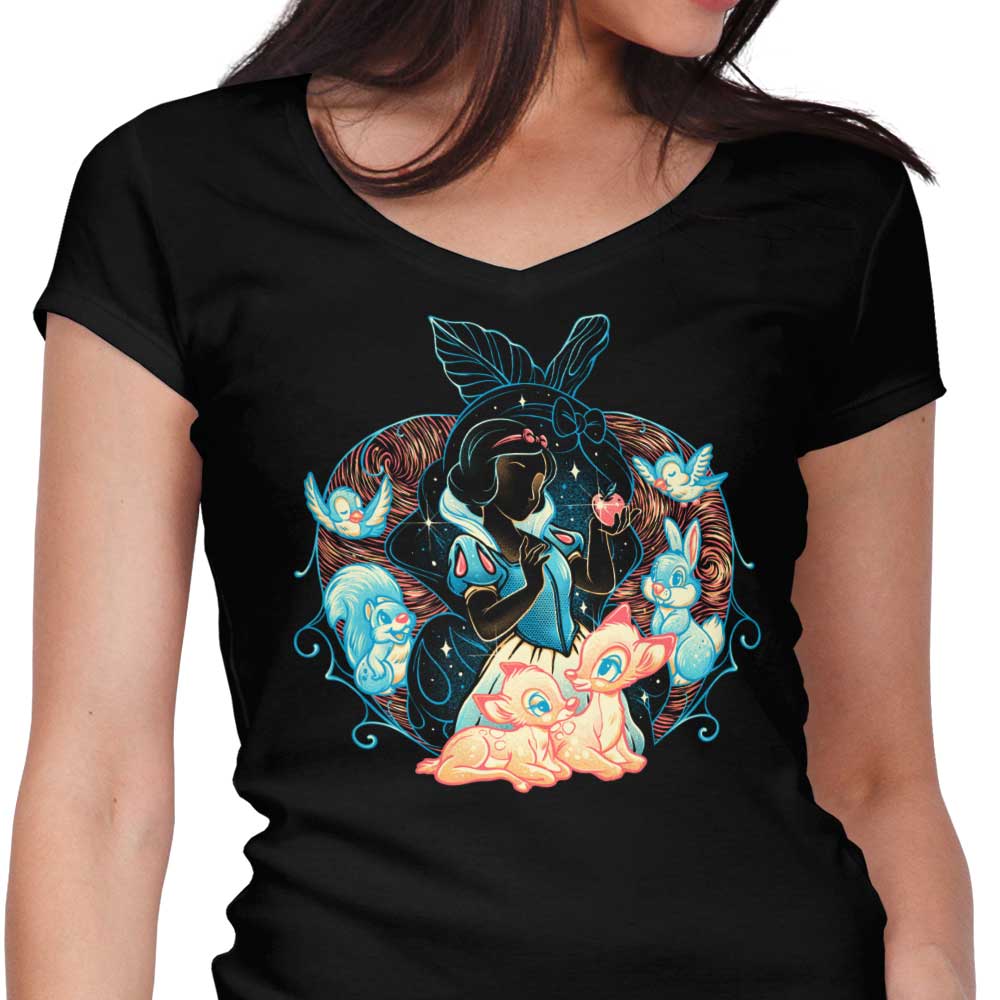 Fairest in the Night Women's V-Neck - Adult & Kids T-Shirts, Sweatshirts & Hoodies apparel design preview 1