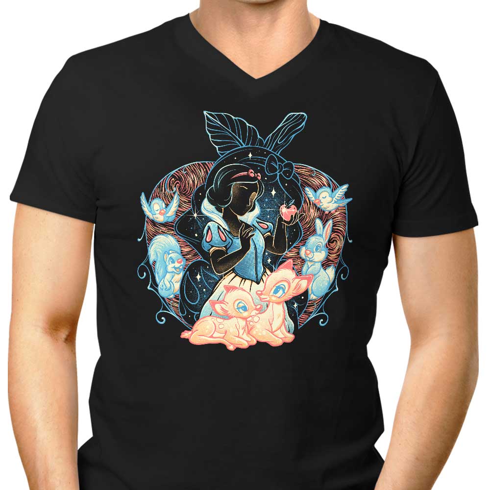 Fairest in the Night Men's V-Neck - Adult & Kids T-Shirts, Sweatshirts & Hoodies apparel design preview 1