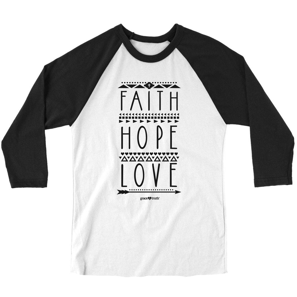 Cherished Girl Grace Truth Faith Hope Love Arrow - Adult & Kids T-Shirts, Sweatshirts & Hoodies apparel design preview 1