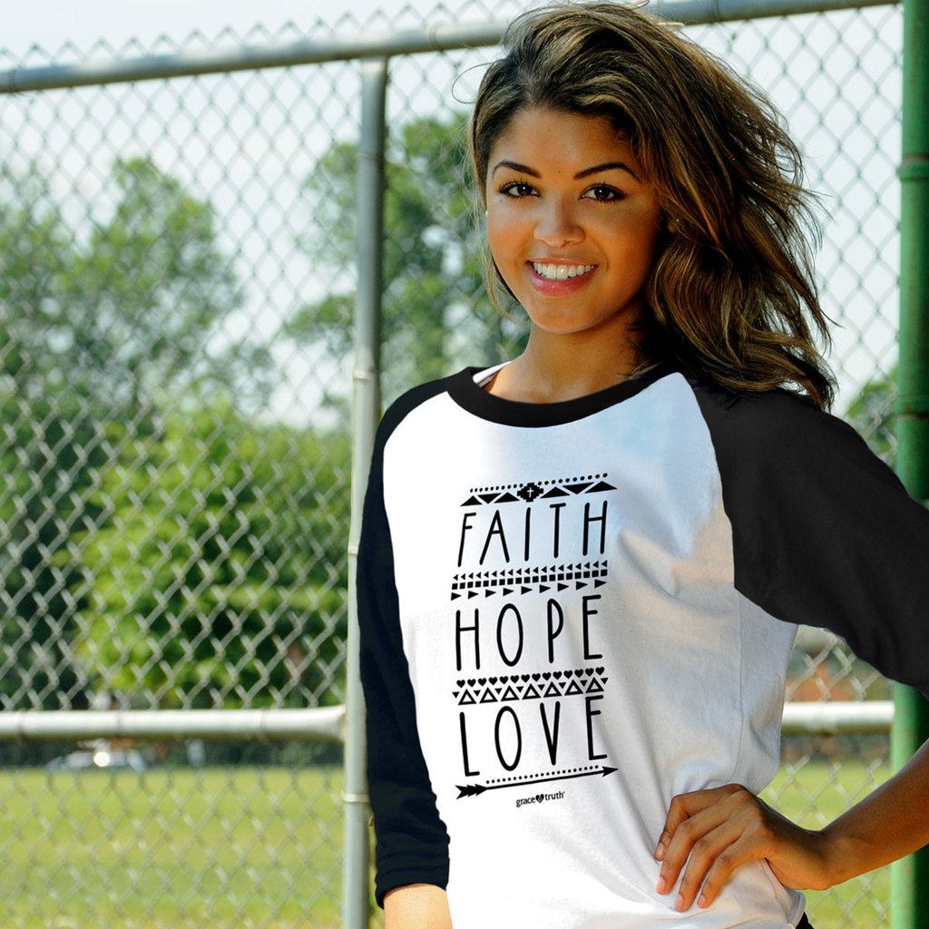 Cherished Girl Grace Truth Faith Hope Love Arrow - Adult & Kids T-Shirts, Sweatshirts & Hoodies apparel design preview 2