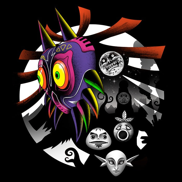 Fall of the Moon Coasters - Adult & Kids T-Shirts, Sweatshirts & Hoodies apparel design preview 1