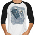 Falling 3/4 Sleeve Raglan - Adult & Kids T-Shirts, Sweatshirts & Hoodies apparel design preview 1