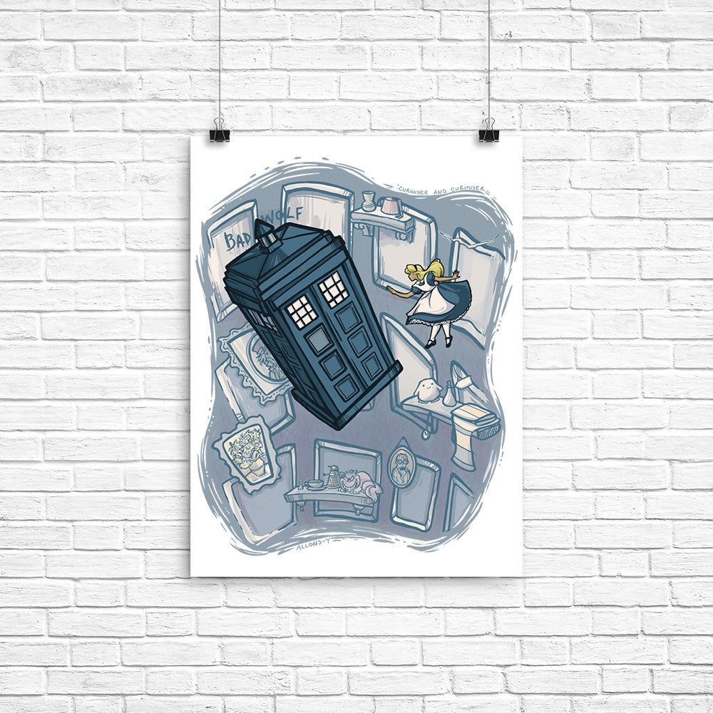Falling Poster - Adult & Kids T-Shirts, Sweatshirts & Hoodies apparel design preview 1