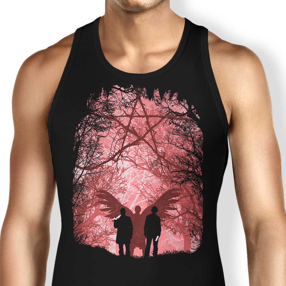 Famous Hunters Tank Top - Adult & Kids T-Shirts, Sweatshirts & Hoodies apparel design preview 1