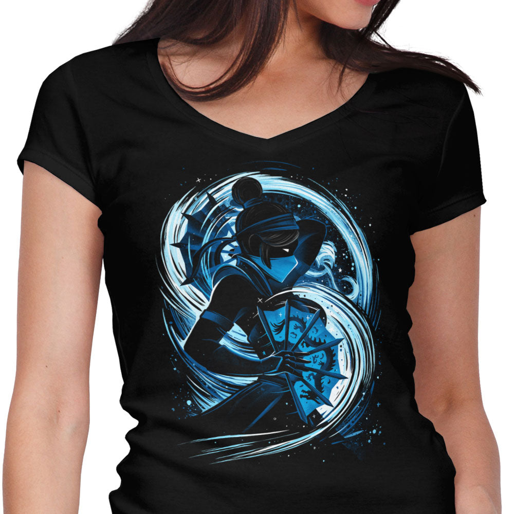 Fanblade Princess Women's V-Neck - Adult & Kids T-Shirts, Sweatshirts & Hoodies apparel design preview 1