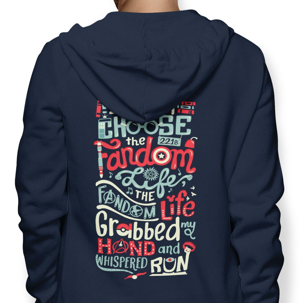 Fandom Life - Adult & Kids T-Shirts, Sweatshirts & Hoodies apparel design preview 1