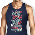 Fandom Life Tank Top - Adult & Kids T-Shirts, Sweatshirts & Hoodies apparel design preview 1