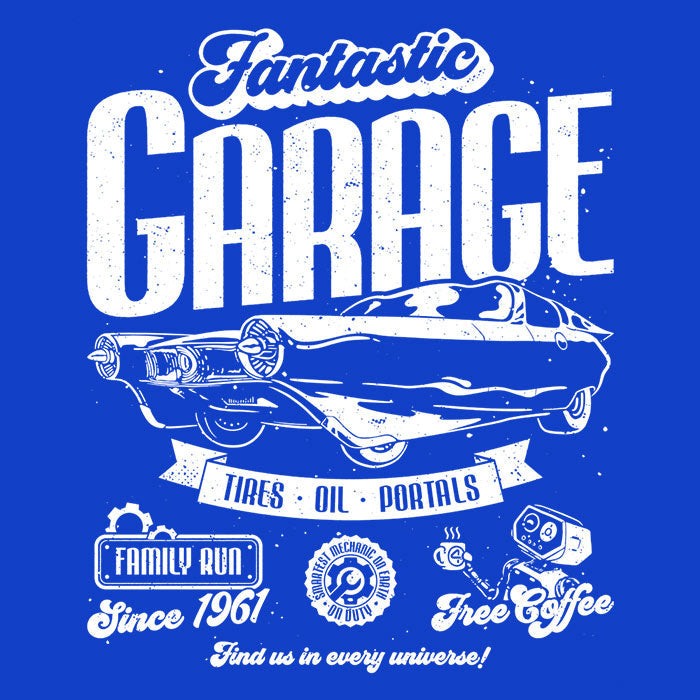 Fantastic Garage Tank Top - Adult & Kids T-Shirts, Sweatshirts & Hoodies apparel design preview 2