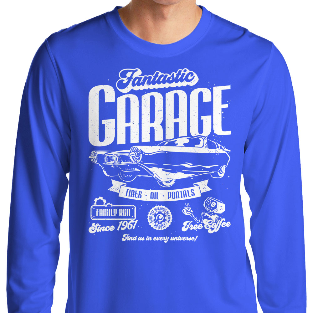 Fantastic Garage - Adult & Kids T-Shirts, Sweatshirts & Hoodies apparel design preview 1