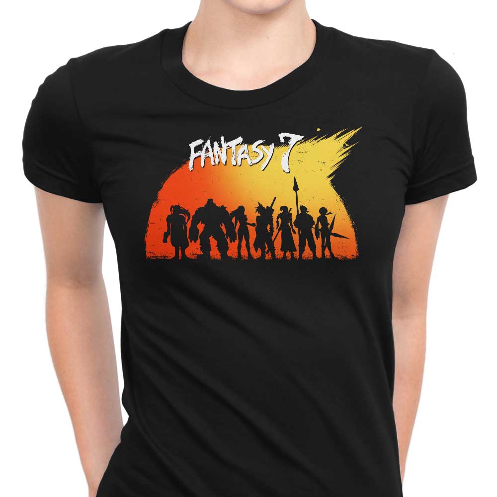 Fantasy 7 Women's Apparel - Adult & Kids T-Shirts, Sweatshirts & Hoodies apparel design preview 1