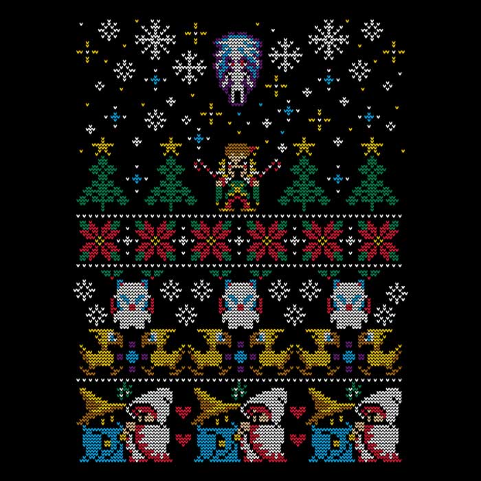 Fantasy Christmas Youth Apparel - Adult & Kids T-Shirts, Sweatshirts & Hoodies apparel design preview 2