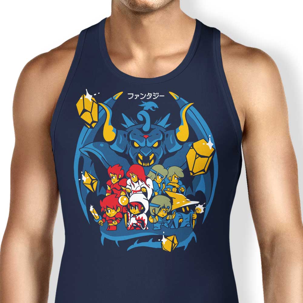 Fantasy Evolution Tank Top - Adult & Kids T-Shirts, Sweatshirts & Hoodies apparel design preview 1