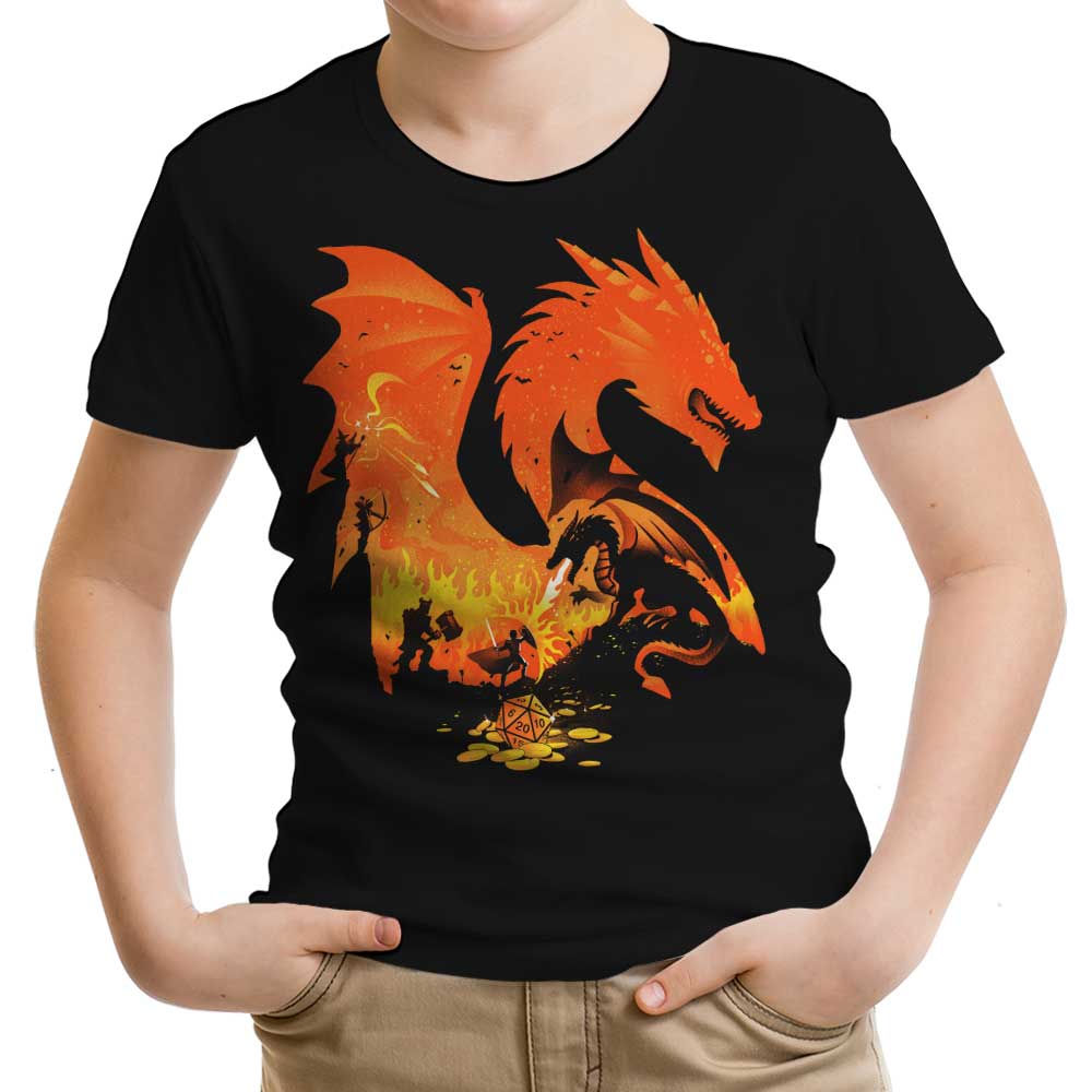 Fantasy Flames Youth Apparel - Adult & Kids T-Shirts, Sweatshirts & Hoodies apparel design preview 1