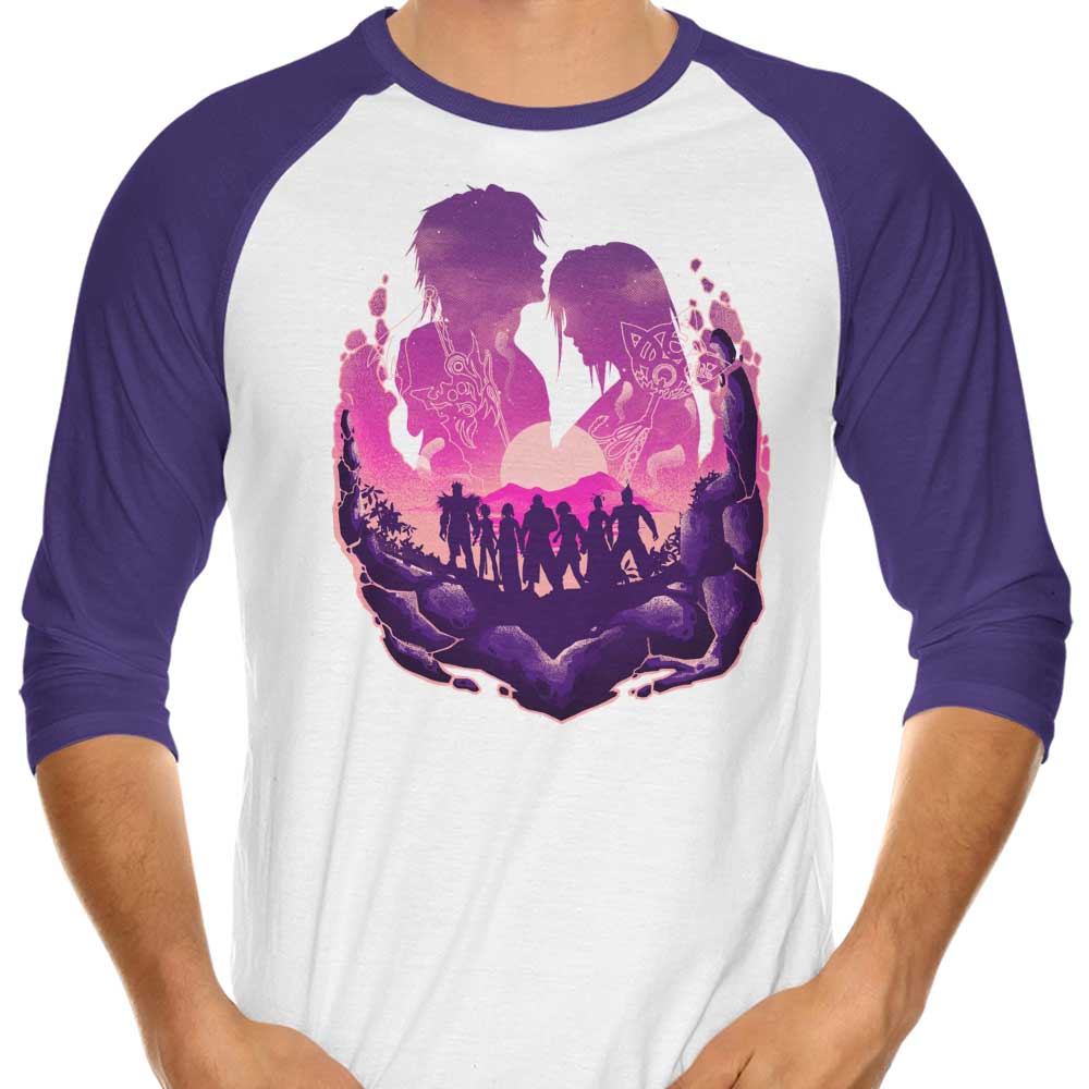 Fantasy Ten 3/4 Sleeve Raglan - Adult & Kids T-Shirts, Sweatshirts & Hoodies apparel design preview 1