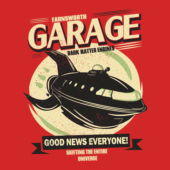 Farnsworth Garage Men's Apparel - Adult & Kids T-Shirts, Sweatshirts & Hoodies apparel design preview 2