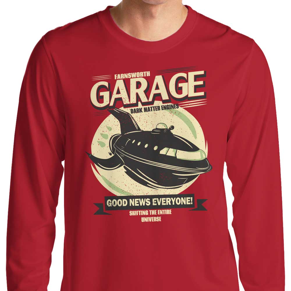 Farnsworth Garage - Adult & Kids T-Shirts, Sweatshirts & Hoodies apparel design preview 1