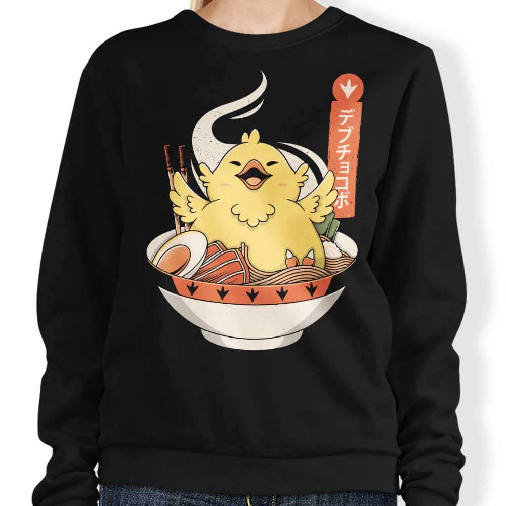 Fat Chocobo Ramen - Adult & Kids T-Shirts, Sweatshirts & Hoodies apparel design preview 1