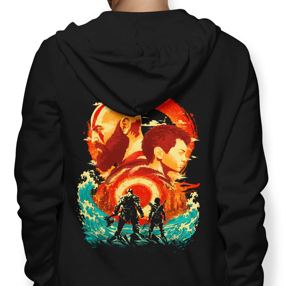 Father and Son - Adult & Kids T-Shirts, Sweatshirts & Hoodies apparel design preview 1