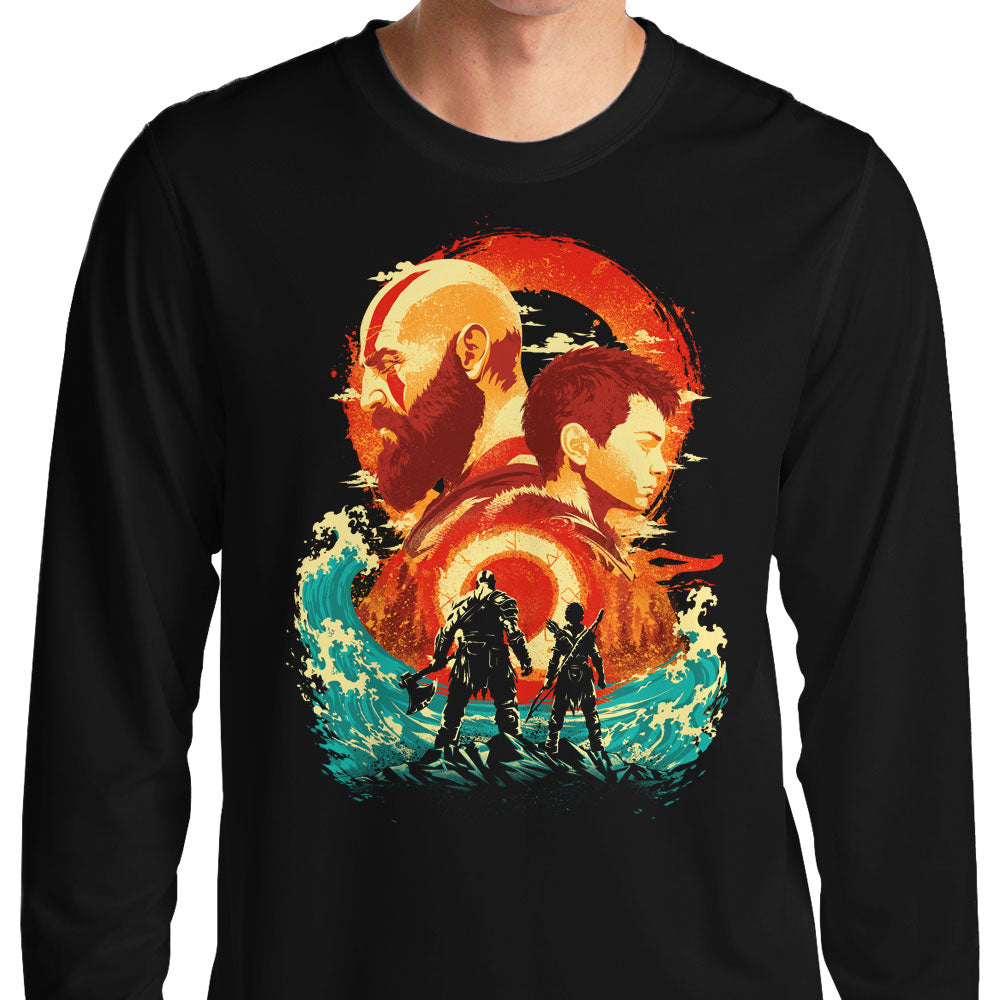 Father and Son - Adult & Kids T-Shirts, Sweatshirts & Hoodies apparel design preview 1