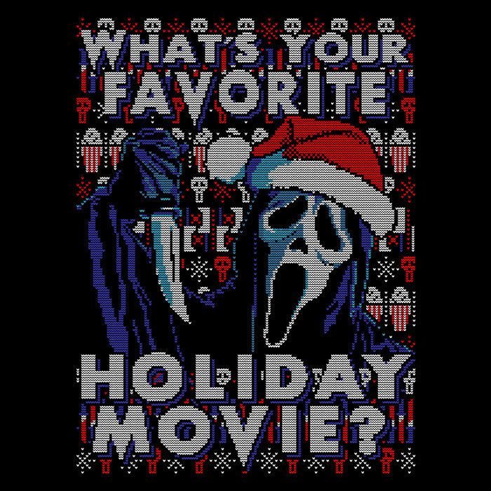 Favorite Holiday Sweater Men's V-Neck - Adult & Kids T-Shirts, Sweatshirts & Hoodies apparel design preview 2